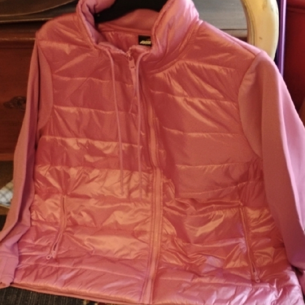 Avia Women's Pink  Lightweight Puffy Jacket